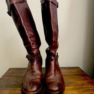 Frye heeled riding boots size 9